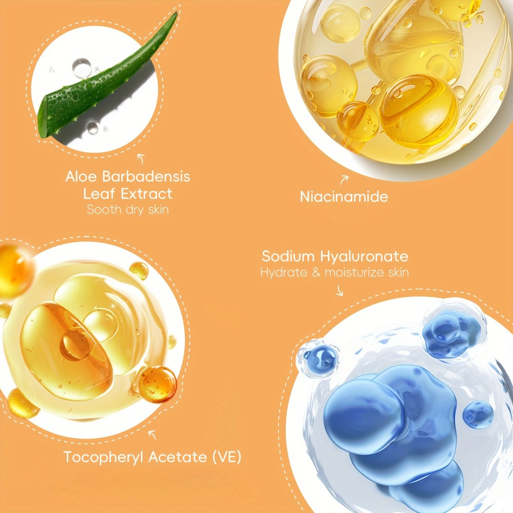 Skincare Set with Quiyum Label, 5-Piece Turmeric Vitamin C or 6-Piece Vitamin C Routine Options