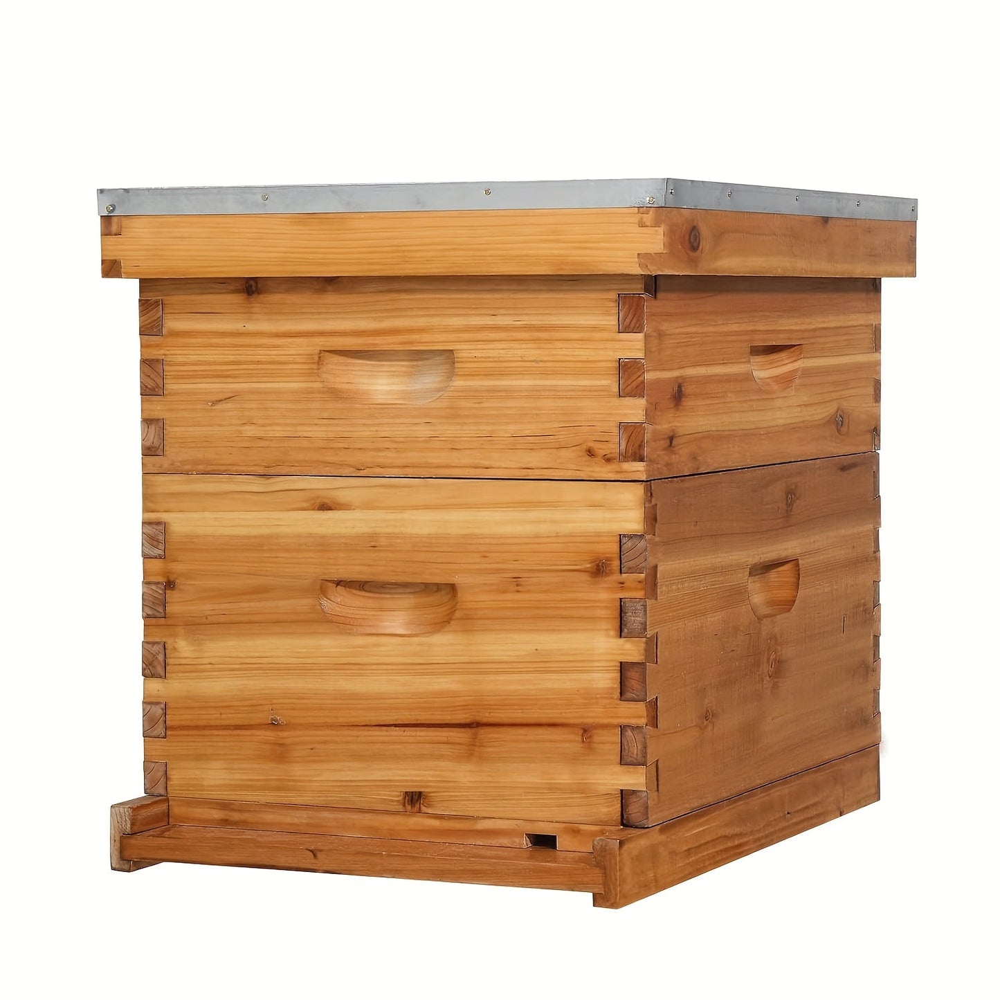 Langstroth Bee Hive Kit Wax Coated Wood 10-Frame 3-Layer Frames