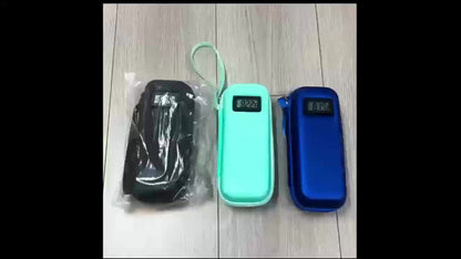 Insulin Travel Case with Temperature Monitor 2 TSA Approved Ice Packs Portable Diabetic Bag for Entryways, Bedrooms and Living Spaces