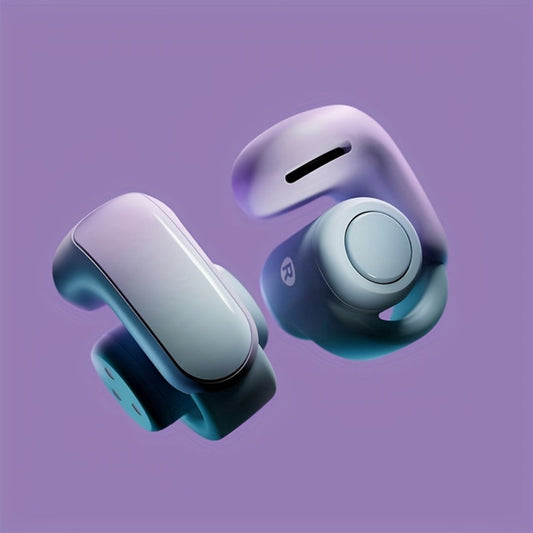 Open Audio Clip-On Earbuds 48-Hour Battery Situational Awareness True Wireless Bluetooth Immersive Sound Limited Edition Chilled Lilac Color