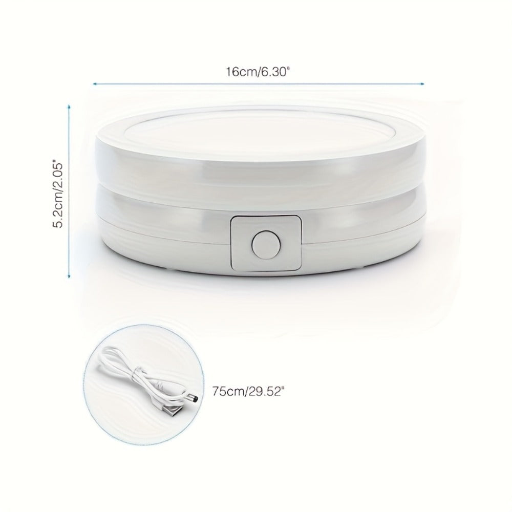 Lighted Makeup Mirror with 10x Magnifying Glass, Double Sided LED Vanity Mirror, Bright Shadow-Free Light