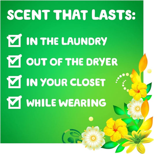 Gain Aroma Boost Liquid Laundry Detergent Original Scent 12 Pack - 10 fl oz HE Compatible 6 Loads per Bottle, Long-Lasting Freshness Up to 6 Weeks, Works in All Washing Machines Including Cold Water