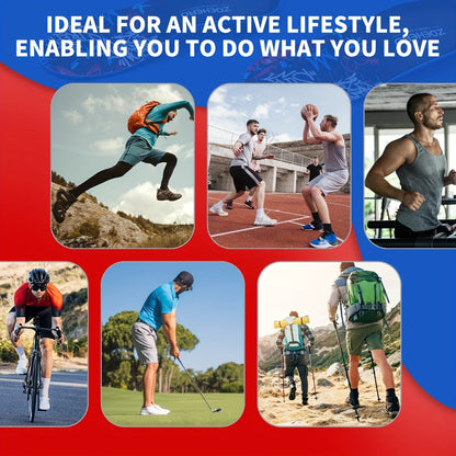 Full-Length Arch-Profile Shoe Insoles with Deep Heel Cup and Nine Men's and Women's Size Options