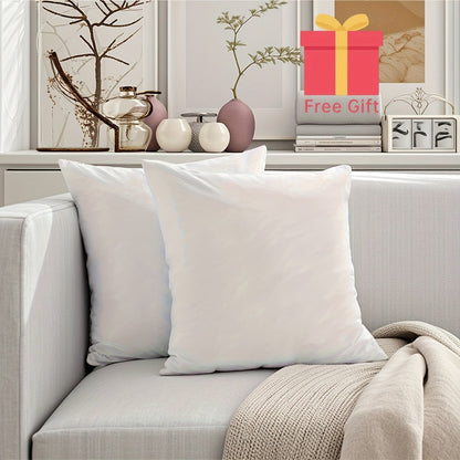 Pillow Insert Hypoallergenic High Elastic Fluffy Fill, Thick Sofa Cushion Filler Universal Replacement Inner Core for Throw Pillow Couch Cushion Decorative Pillow Multiple Sizes White