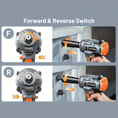 Power Tools TaskStar 3/8 Inch Cordless Ratchet or Wrench Set with 40 Nm Ratchet Option and Variable Speed