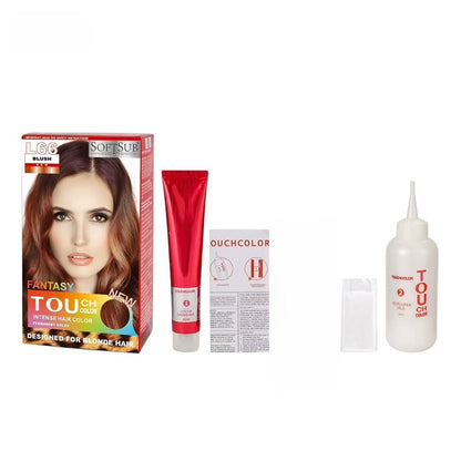 Permanent Hair Dye 20 Vivid Colors Long-Lasting Bright Color for Home Use | Easy Application Full Coverage | Black Brown Pink Purple Blue Red Orange Green & More