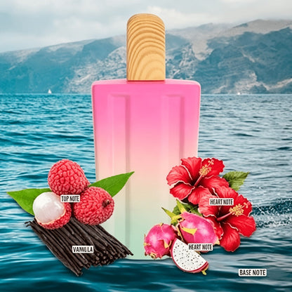 Eau de Parfum for Women — Pink Jasmine Tropical Fresh Floral Feminine Fragrance 100ml / 3.4 Fl Oz, Long-Lasting Exotic Scent Spray for Daily Wear, Dates & Gifting