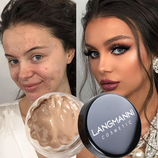 Full Coverage Concealer Set 3-Piece Waterproof Cream Foundation | Covers Dark Circles Eye Bags Blemishes Freckles | 12 Shades Blendable Contour & Highlight Makeup Kit for All Skin Tones