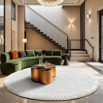 Area Rug Faux-Fur Tufted Collection at 650 g/m² with 22 Colors and Ten Retained Size Listings