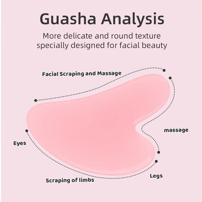 7-Piece Facial Cleansing Accessory Set with Wash Bag, Headband, Wristbands, Face Brush and Roller