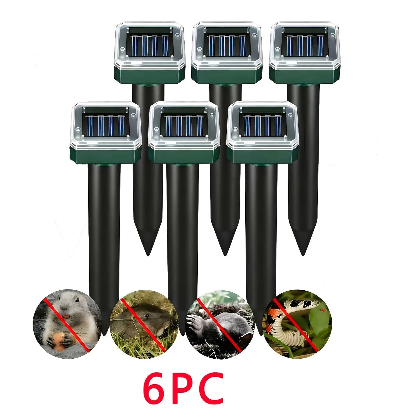 Solar Outdoor Lights for Garden, LED Landscape Path Lights IP44 Waterproof, Solar Lawn Projection Lights for Yard Courtyard Patio, 2/4/6/8/10 Pack Christmas Holiday Decor