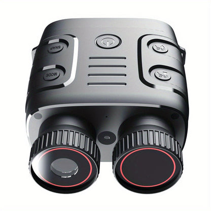 Infrared Night Vision Goggles HD 2.5K with 10X Zoom & CMOS Sensor – Full-Dark Visibility Binocular Scope for Hunting, Boating & Outdoor Adventures, Photo & Video Capture, Battery Powered