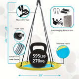 39" Yellow+Blue with Tent
