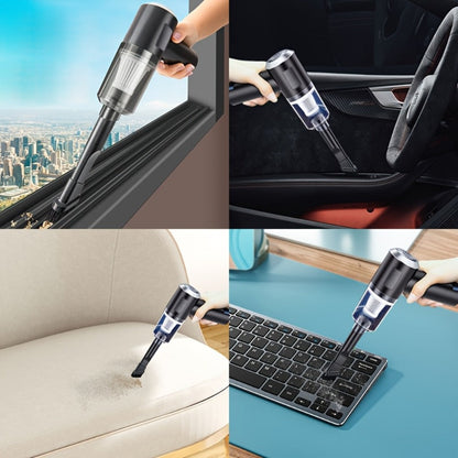 Mini Vacuum Cleaner Wireless Charging with Strong Suction – Portable Cordless Handheld Cleaner for Computer Keyboard, Car & Home, Great Gift for Valentine's Day, July 4th & New Year