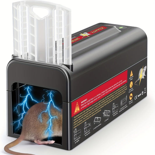 Electric Mouse Trap | High Voltage USB Battery Indoor Outdoor Pest