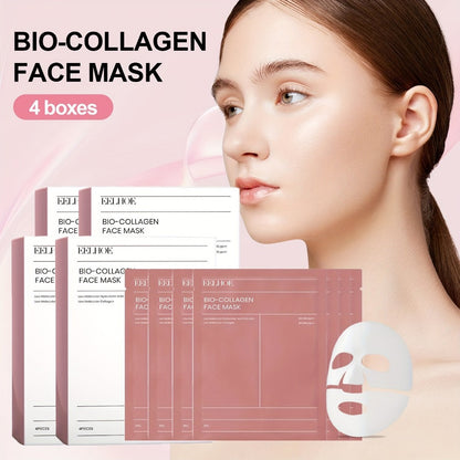 ROZINO Collagen Sheet Mask 36-Piece Set with Three 12-Count Boxes and Individually Packed Masks