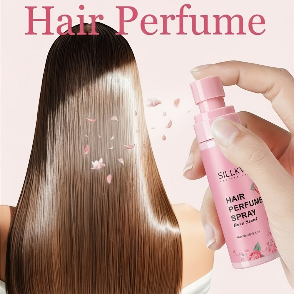 Argan Hair Oil and Rose Fragrance Spray Two-Piece Set with One- or Two-Set Checkout Options