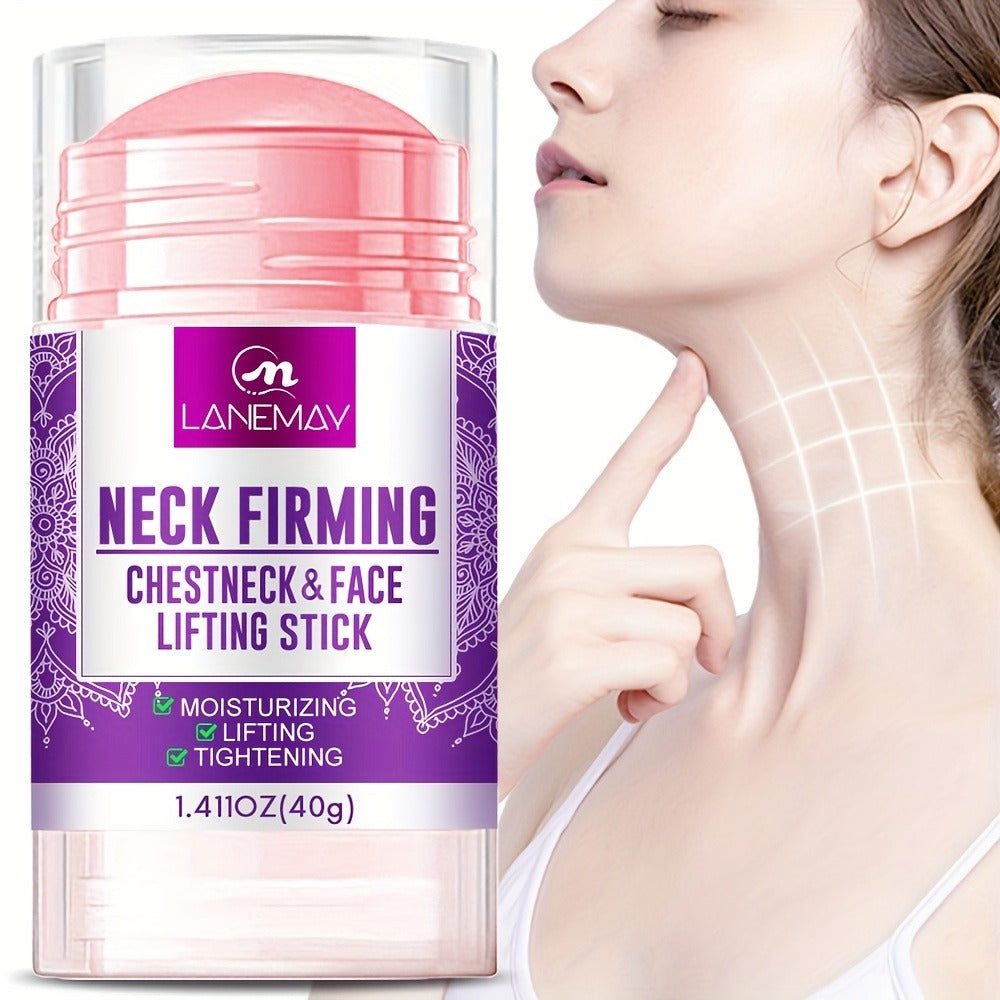 Retinol Collagen Face & Neck Firming Stick 3pcs Set - Anti Aging Lifting Tightening Moisturizing Skin Care Stick, Wrinkle Reducer Portable Daily Skincare for All Skin Types Women