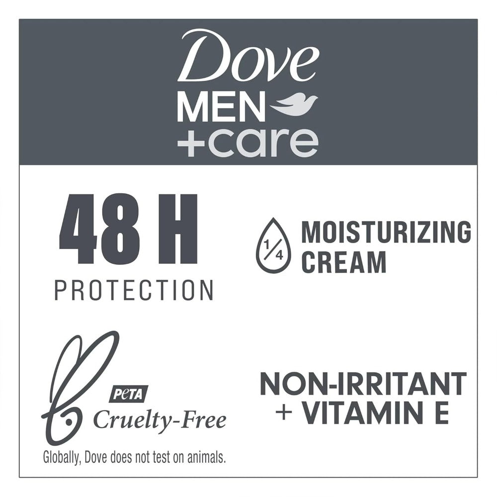 Dove Men+Care Extra Fresh Antiperspirant Spray, 150 ml Cans with Three-Pack or Six-Pack Checkout Options
