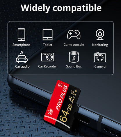 MicroSD Memory Card 3-Pack in 64MB, 128MB, 256MB or 512MB Capacity Options with Matching SD Adapters