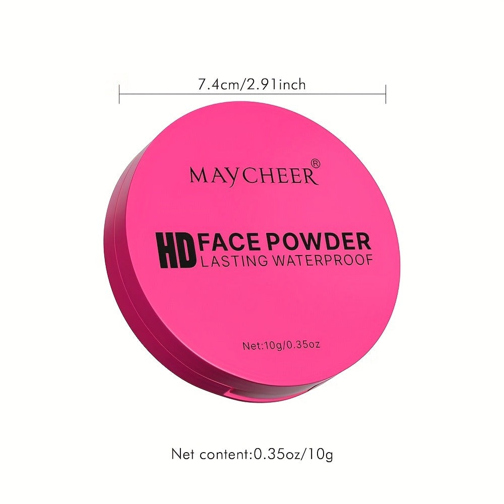 Waterproof Powder Foundation Matte Full Coverage Non-Cakey Formula 0.31oz Compact - Shine, for Makeup, Travel and Everyday Vanity Use