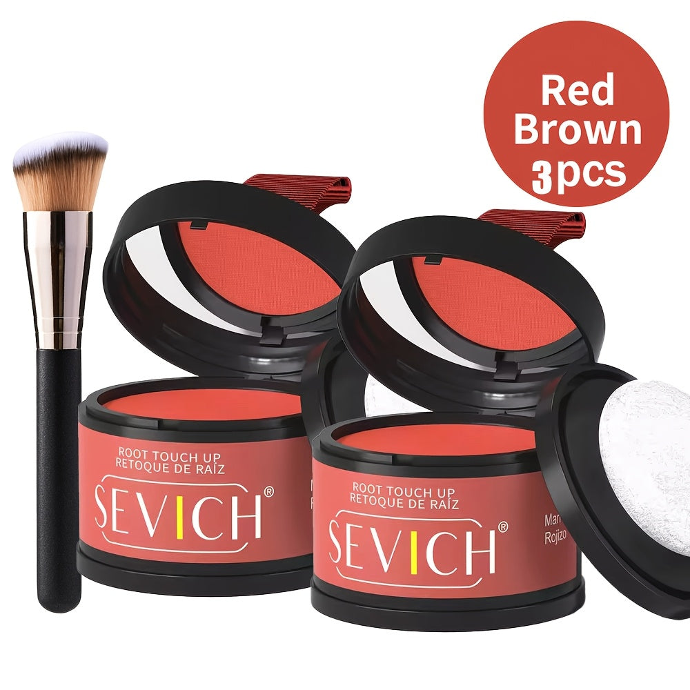 Root Touch-Up Hairline Powder Compact in Thirteen Shades with Exact Two- or Three-Piece Options