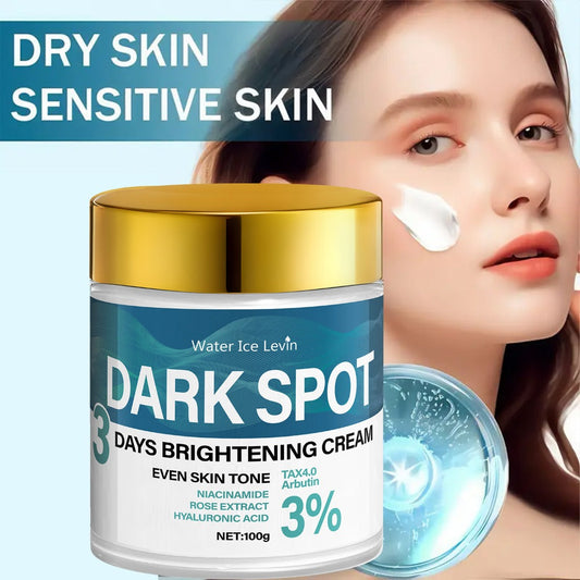 Face Cream Retinol Niacinamide Formula with Hyaluronic Acid, Rose Extract, Arbutin and Lightweight Finish