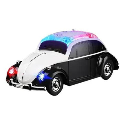 Fuzix WS-1958 Vintage Car Bluetooth Speaker with LED Headlights & Taillights | Retro Wireless Stereo, FM Radio, AUX/USB/TF, Built-in Mic, Rechargeable – Novelty Gift for Car Enthusiasts & Music Lovers