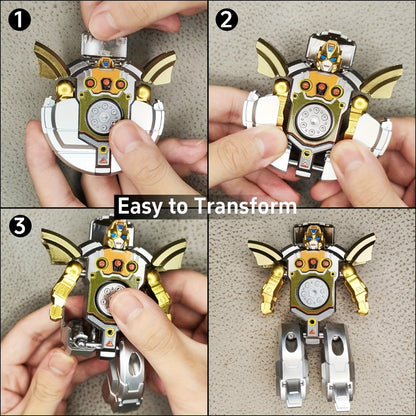 Fidget Spinner, Deformation Robot Fingertip Gyro, Creative Finger Gyroscope Toy for Kids & Adults