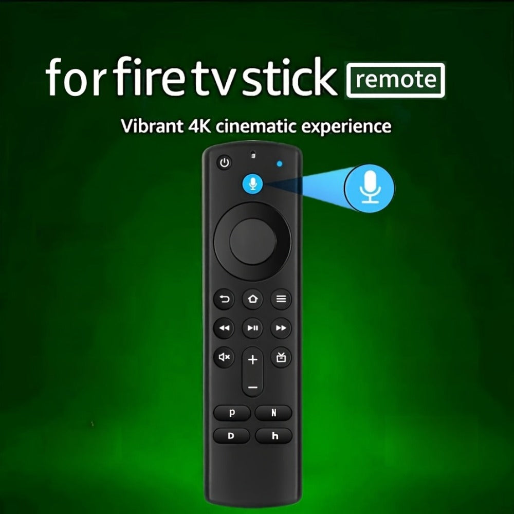 Amazon Fire TV Replacement Remote with Alexa Voice Search – Works with Fire TV Stick 4K Max Gen 1 2, Cube Gen 1 2 3, Stick Lite, Echo Show 15, All 2021+ Fire TV Models, Bluetooth Wireless