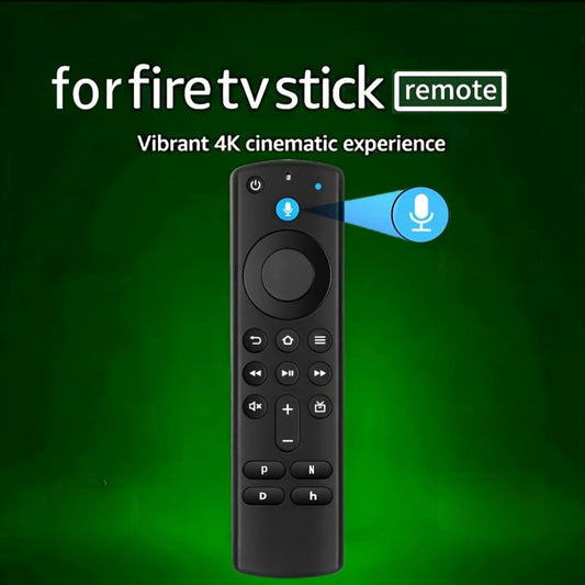Amazon Fire TV Replacement Remote with Alexa Voice Search – Works with Fire TV Stick 4K Max Gen 1 2, Cube Gen 1 2 3, Stick Lite, Echo Show 15, All 2021+ Fire TV Models, Bluetooth Wireless