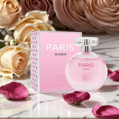 Perfume for Women Paris Lady 100ml Spray with Sweet Fruit, Floral, Soft Wood and Warm Musk Profile