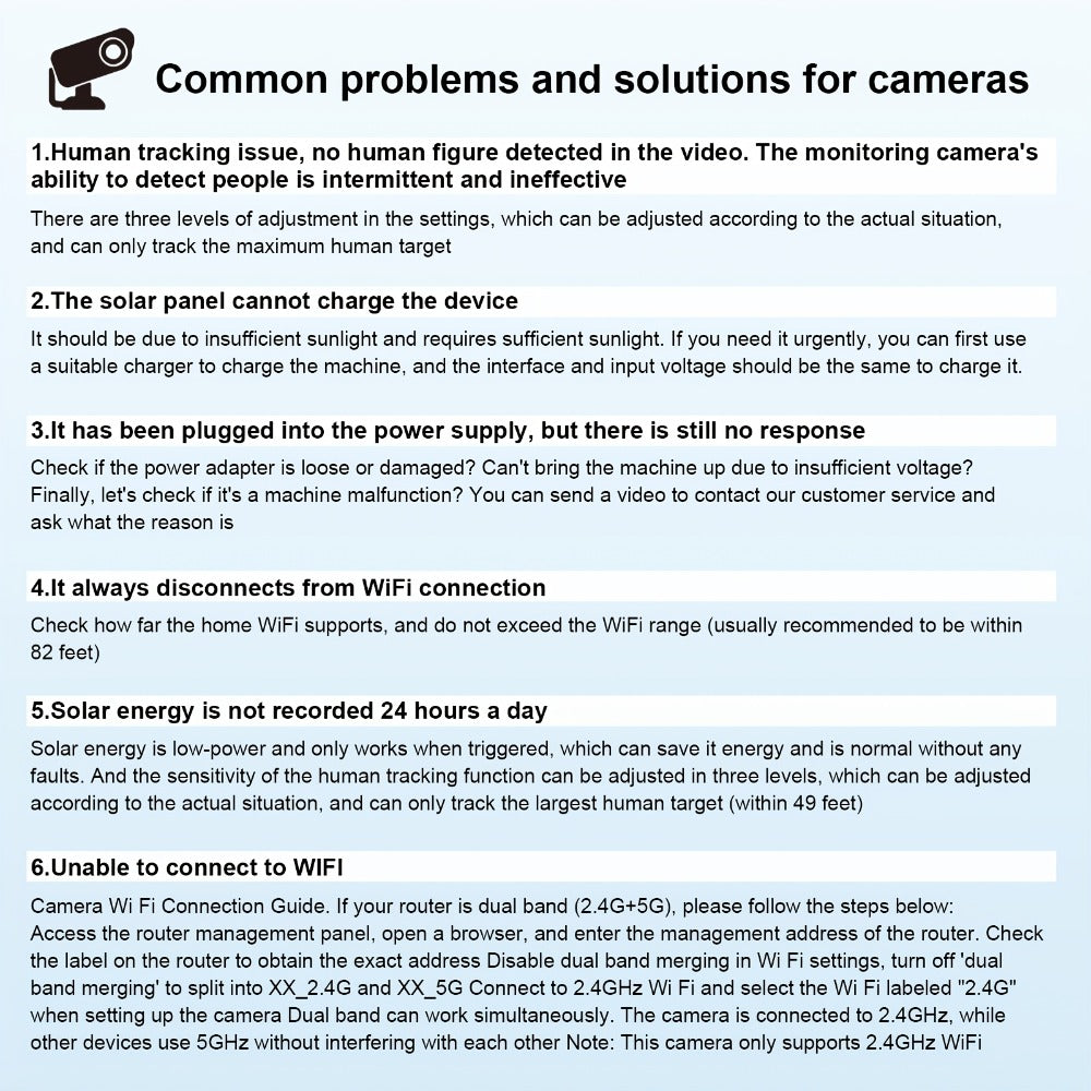 Security Camera Dual-Lens Solar Model with PIR Detection, Two-Way Audio, Spotlight Alarm and TF Card Options