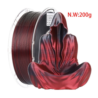 3D Printer Filament KELEIDI Multicolor PLA 1.75mm 200g Spool with Five Gradient Color Combinations
