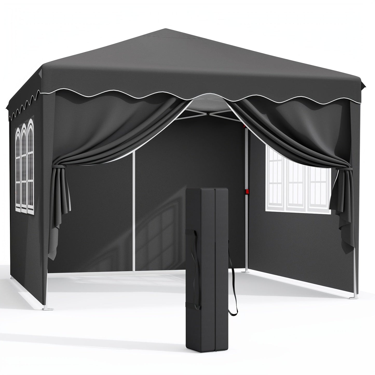 Pop Up Canopy Tent with Sidewalls | Outdoor Party Wedding Backyard