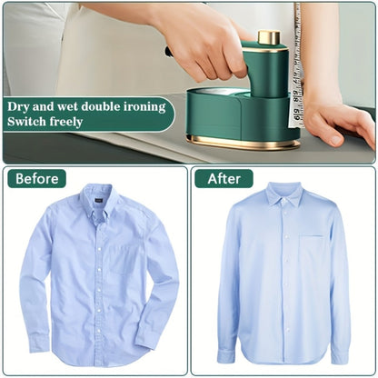 Portable Steam Iron for Clothes – 40W Handheld Folding Steamer with 180° Rotating Head, Fast Heating & Quick Wrinkle Removal for Travel, Dorm, Home & Office