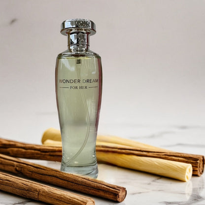 Eau de Parfum Wonder Dream for Women 100ml in Clear Bottle with Fruit-Note Source Profile for Daily Wear