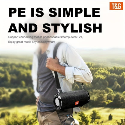 TG187 IPX4 Waterproof Outdoor Bluetooth Speaker | Dual Speakers, 4800mAh Rechargeable Battery, TWS Stereo Pairing, High Volume Portable Wireless Boombox for Party, Picnic, Camping & Stage