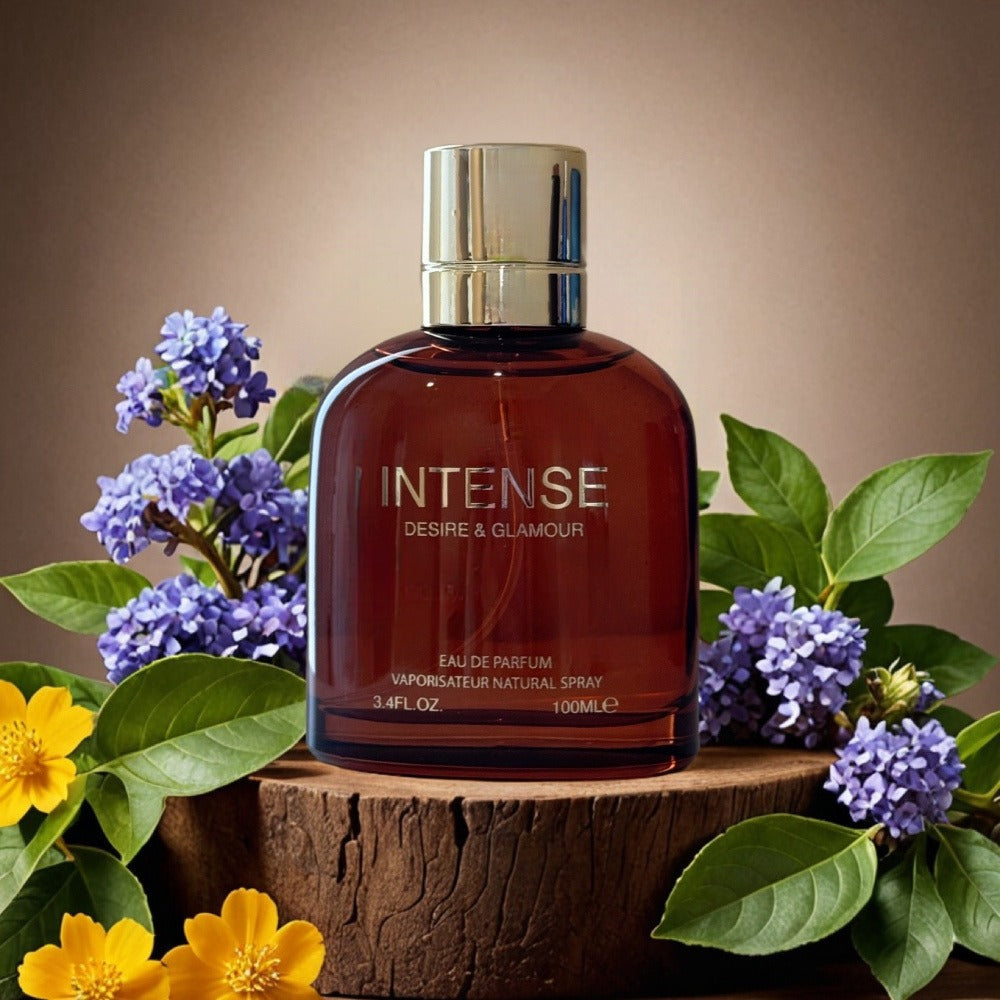 Men's Perfume Intenso Eau de Parfum 3.4 oz with Lavender, Basil and Fresh Aquatic Fougère Notes