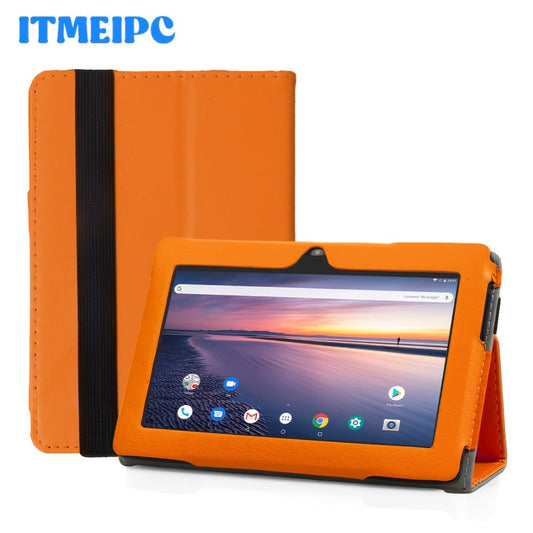 Android Tablet 7-Inch Kids Model with Android 14, Quad-Core CPU, 32GB Internal Storage and Built-In Case