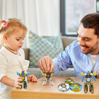 Fidget Spinner, Deformation Robot Fingertip Gyro, Creative Finger Gyroscope Toy for Kids & Adults