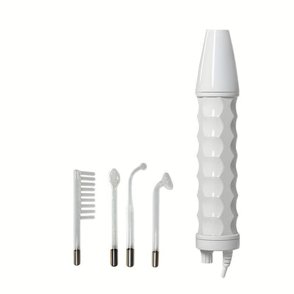 Facial Massager Stick 4-in-1 Vibration Beauty Wand Portable Multi-Function Face Lifting Tightening Skin Care Tool Serum Absorption Anti-Aging Device for Women Family Home Use