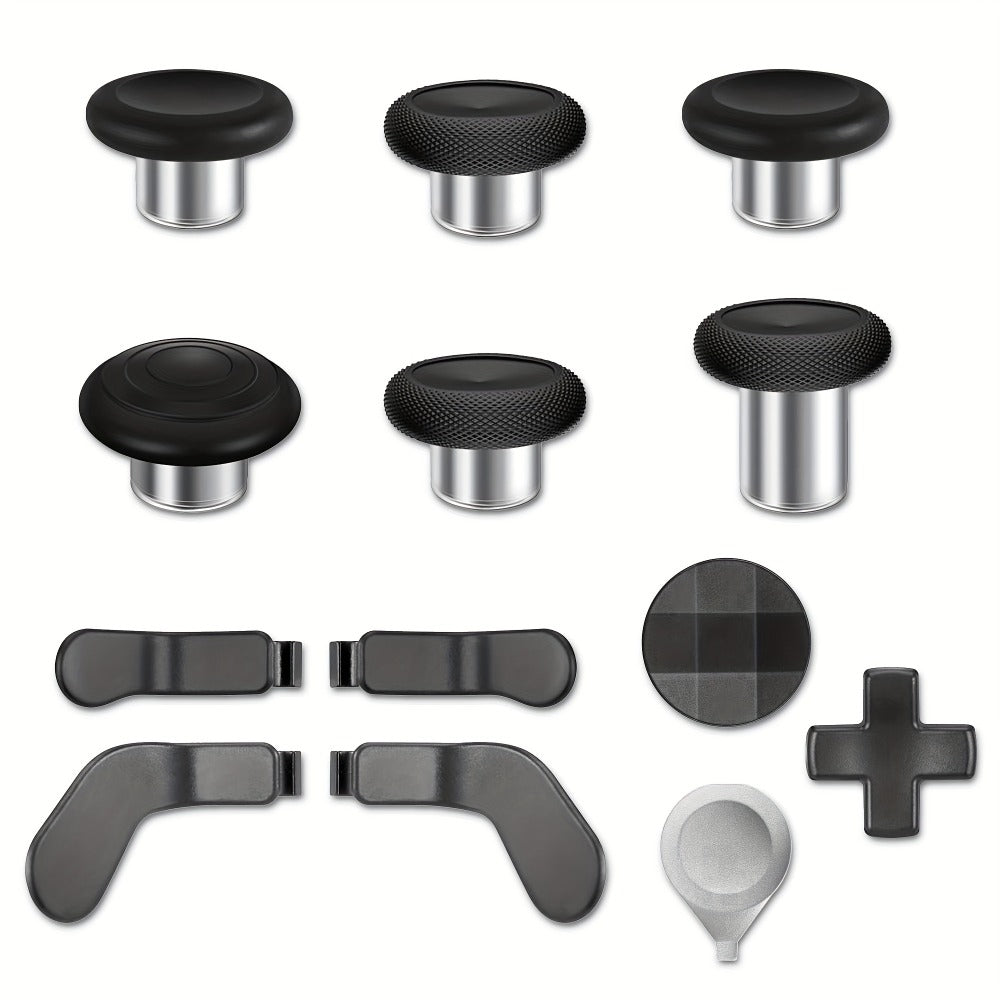 Thirteen-Piece Controller Replacement Kit with Paddles, Thumbsticks, Two D-Pads and Repair Tool