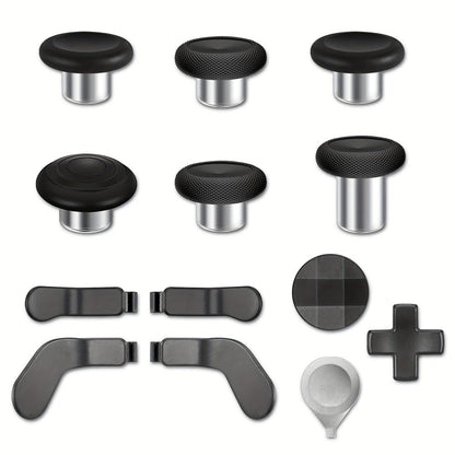 Thirteen-Piece Controller Replacement Kit with Paddles, Thumbsticks, Two D-Pads and Repair Tool