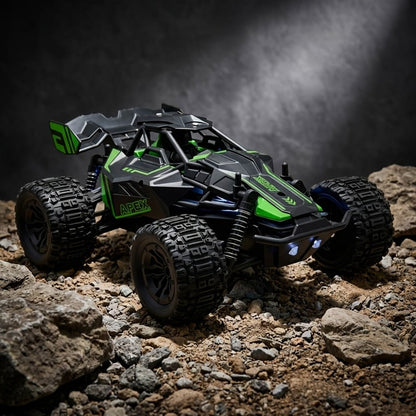 Remote Control Car, 1:20 Scale 4WD Monster Truck with Fast & Furious Green, Speed Yellow or Raffa Red Styles