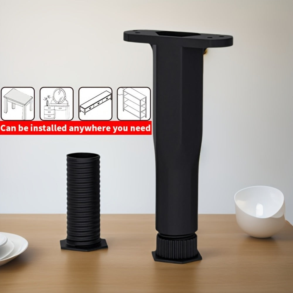 5.3-Inch Bed Frame Support Legs with Non-Slip Base and Adjustable Height for Bedroom detail image - detail view 10