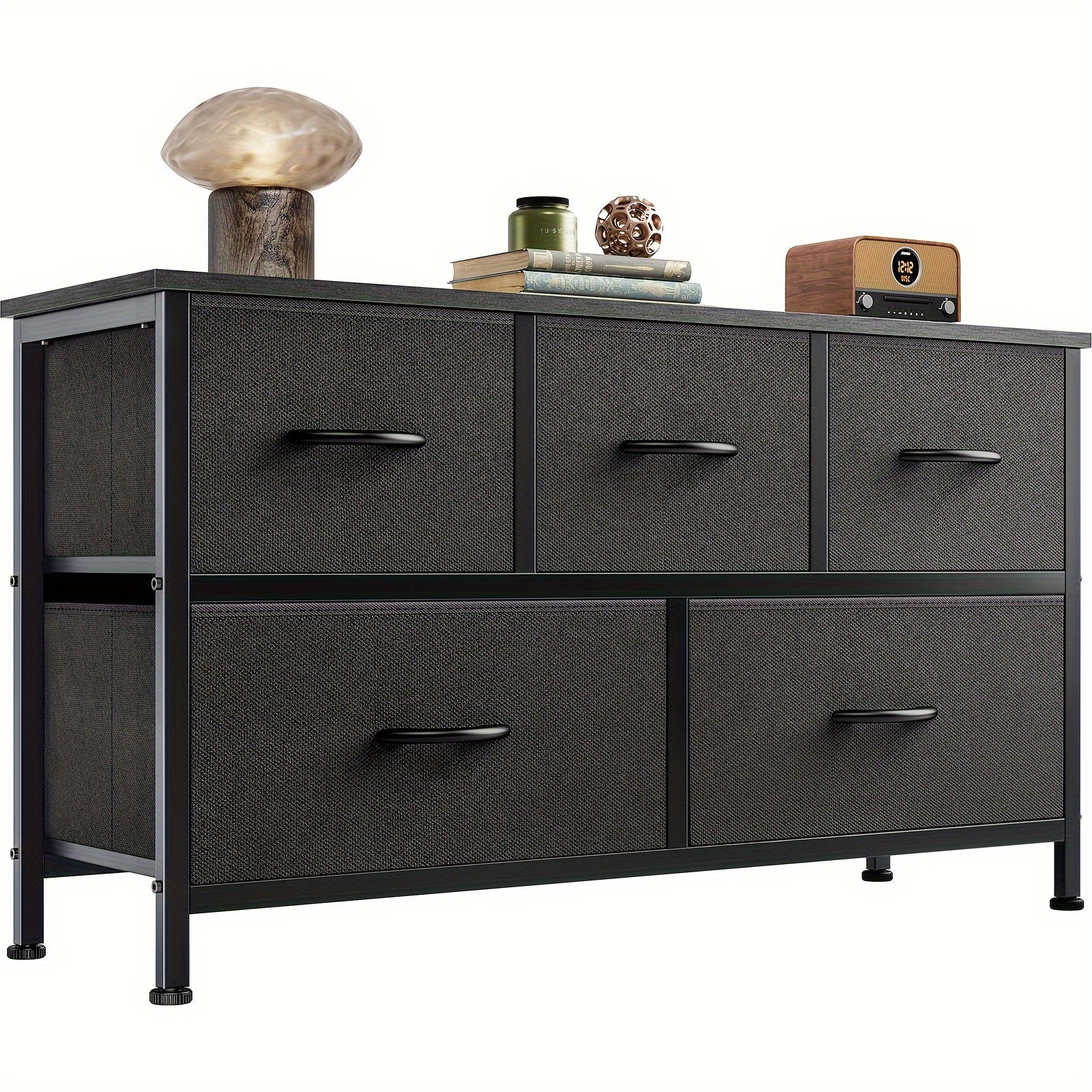 Dresser shown in the Black option