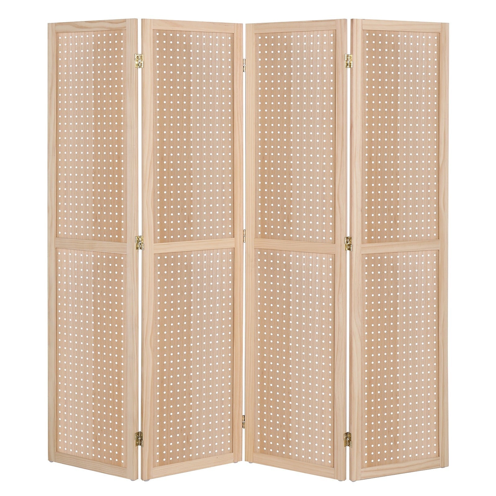 5-Foot Freestanding Room Divider with Added Privacy for Privacy and Space Definition detail image - detail view 11