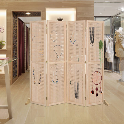 5-Foot Freestanding Room Divider with Added Privacy for Privacy and Space Definition detail image - detail view 32