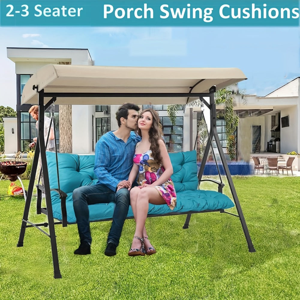 5-Inch Outdoor Swing Cushions with Waterproof Protection and Washable Cover for Patio detail image - detail view 14